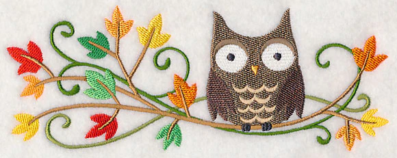 Fall Filigree Owl - Image 3