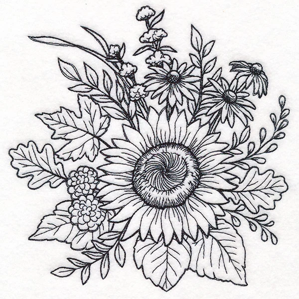 Fall Flowers Bouquet - Image 2