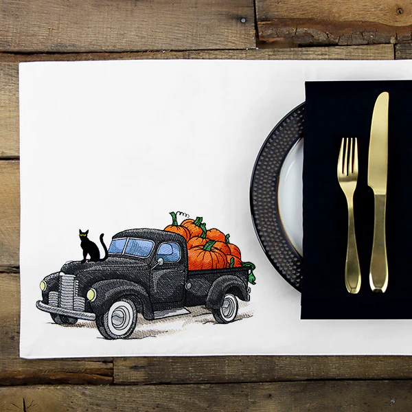 Fall Fun Retro Truck - Image 10
