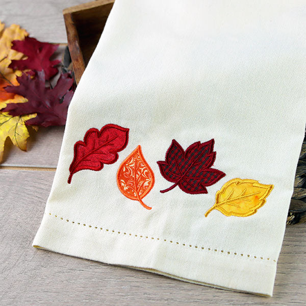 Fall Leaf Border (Applique) - Image 10