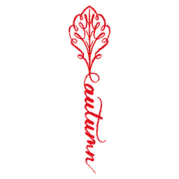 Fall Leaves Calligraphy - Autumn - Image 9