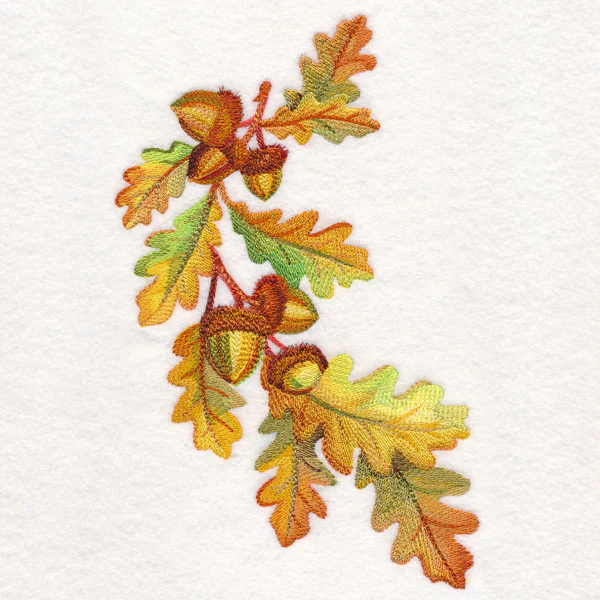 Fall Oak Leaves in Watercolor - Image 5
