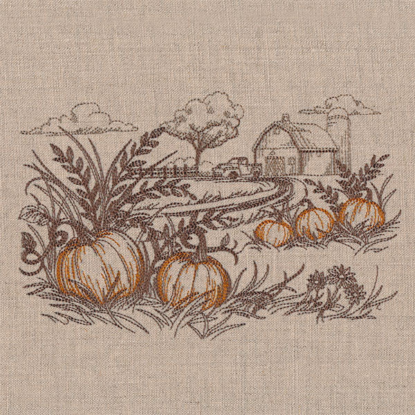 Fall on the Farm Landscape - Image 5