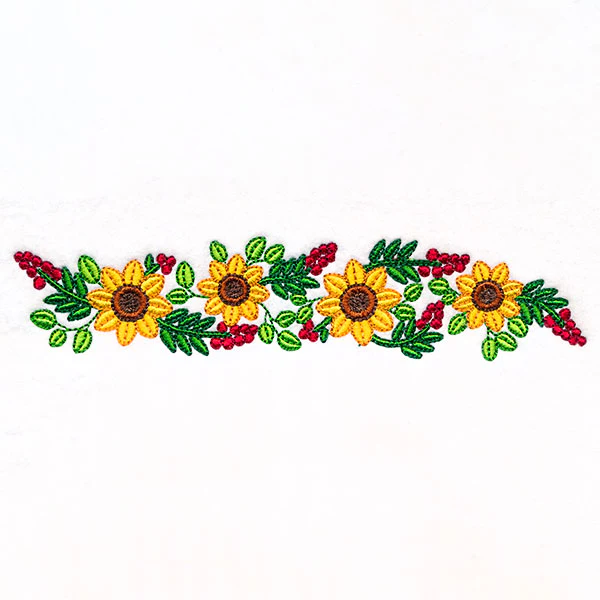 Fall Sunflowers Border - Image 4