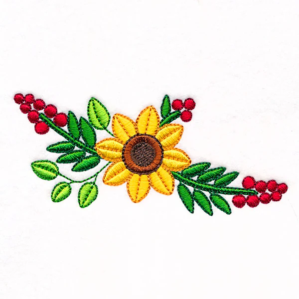 Fall Sunflowers Spray - Image 3