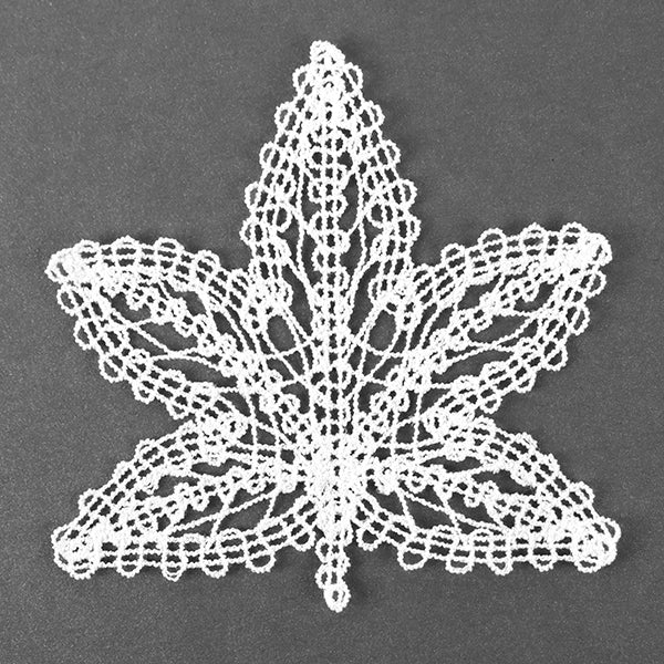 Falling American Sweetgum Leaf (Battenburg Lace) - Image 7