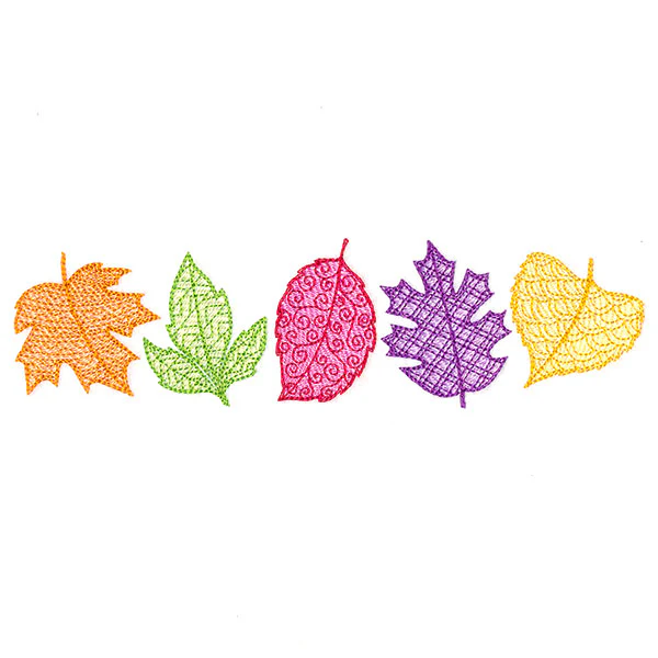 Falling For You Leaf Border - Image 3