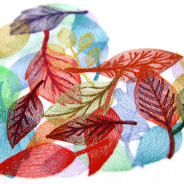 Falling Leaves Heart - Image 8