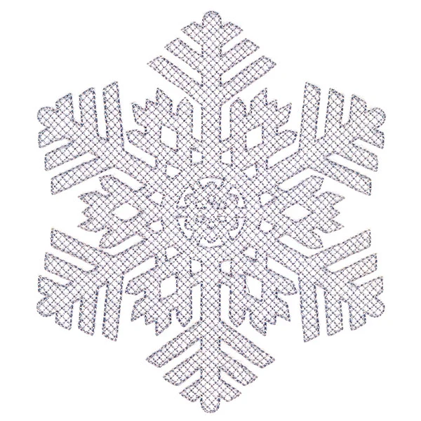 Falling Winter Snowflake (Embossed) - Image 3