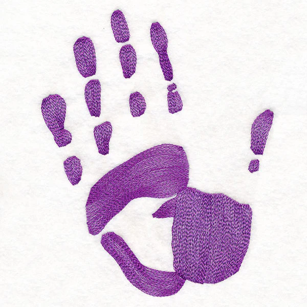 Family Handprints - Dad - Image 11