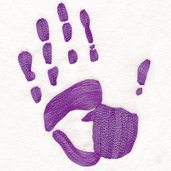 Family Handprints - Dad - Image 3