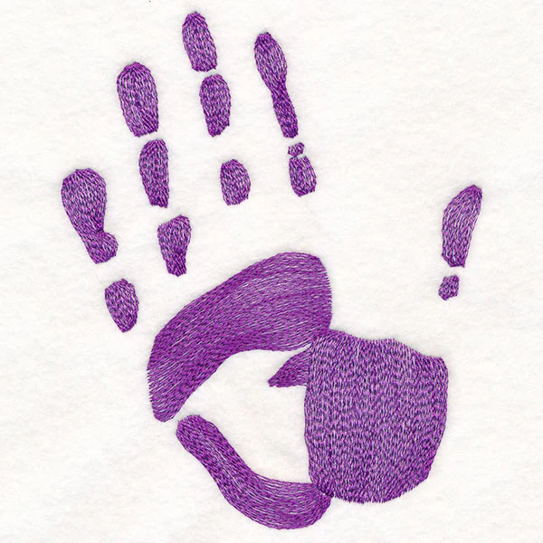 Family Handprints - Dad - Image 5