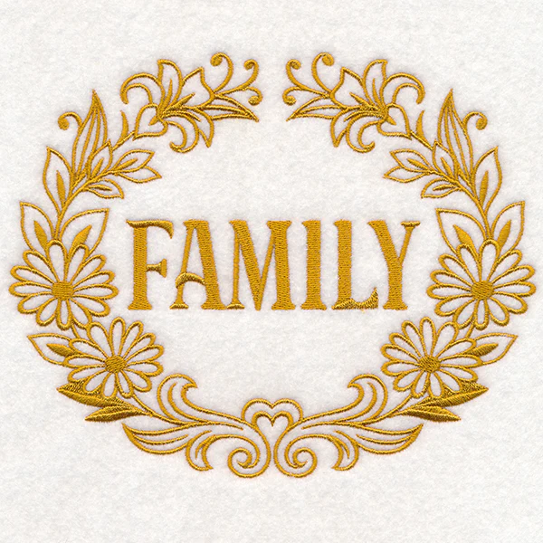 Family Medallion (Goldwork) - Image 2