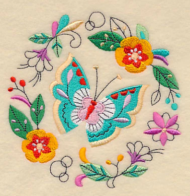 Fanciful Butterfly Wreath - Image 4