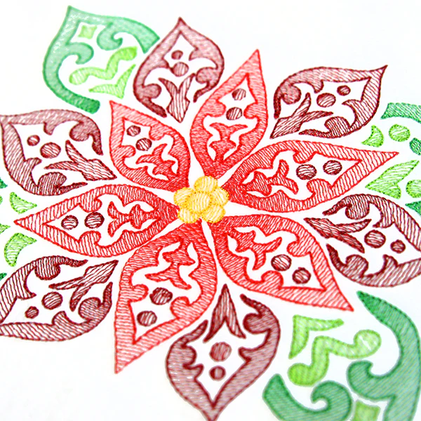 Fanciful Christmas Poinsettia - Image 2