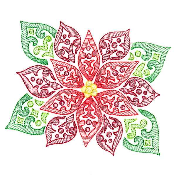 Fanciful Christmas Poinsettia - Image 5