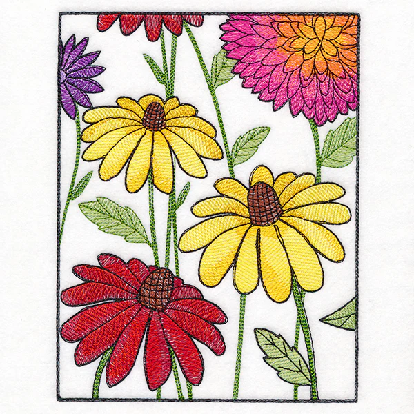 Fanciful Fall Garden Scene 3 - Image 3