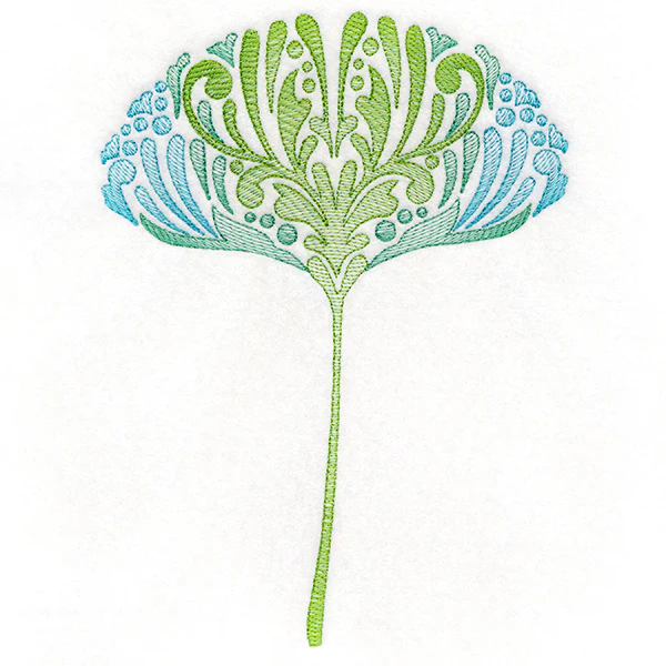 Fanciful Fall Ginkgo Leaf - Image 2