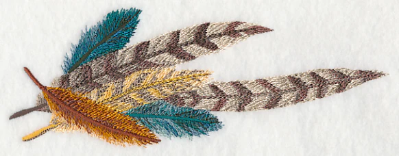 Fanciful Feathers Potpourri Border - Image 3