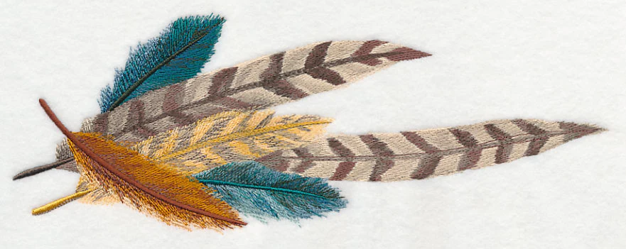 Fanciful Feathers Potpourri Border - Image 6