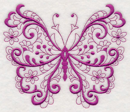 Fanciful Filigree Butterfly - Image 3