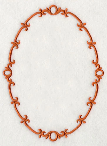 Fanciful Monogram Frame - Image 3