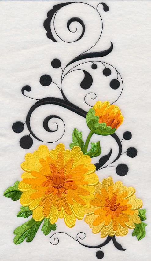 Fanciful Mum Flower - Image 5