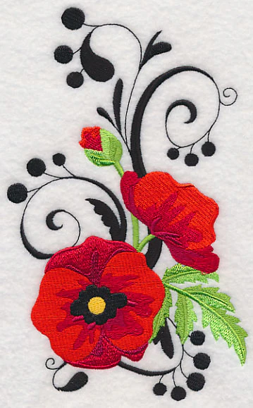 Fanciful Poppy Flower - Image 3