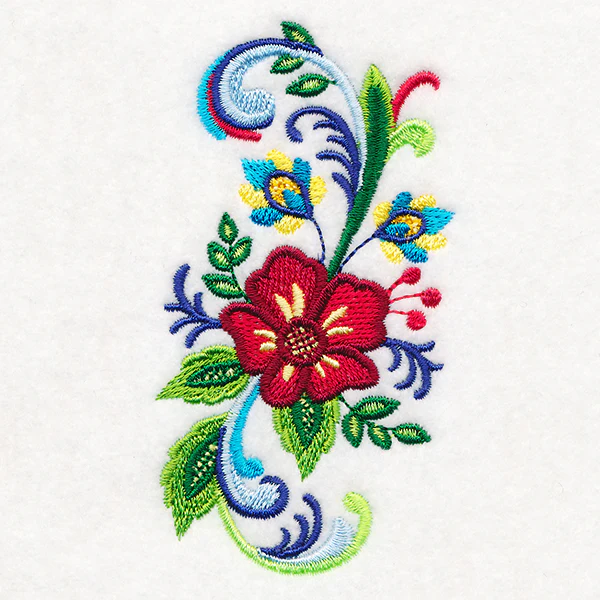 Fanciful Rosemaling Spray - Image 5