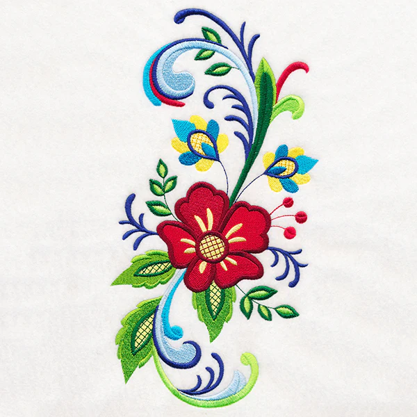 Fanciful Rosemaling Spray - Image 6