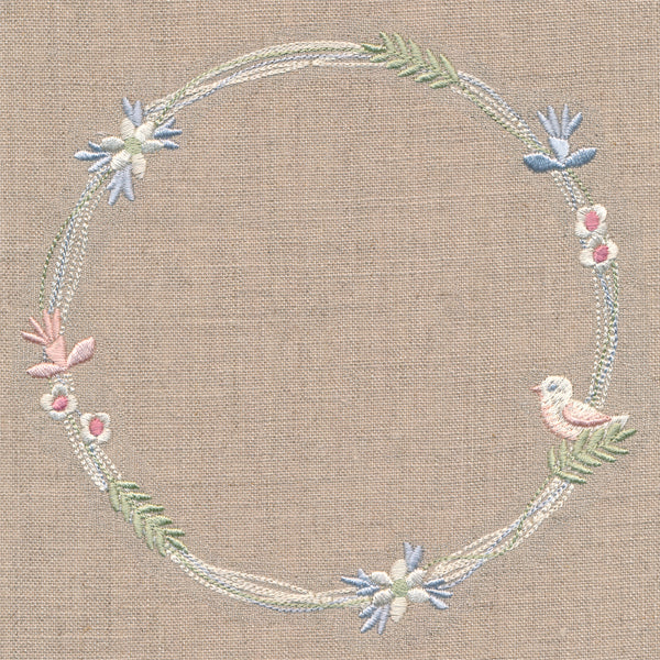 Fanciful Wildflower Wreath - Image 3