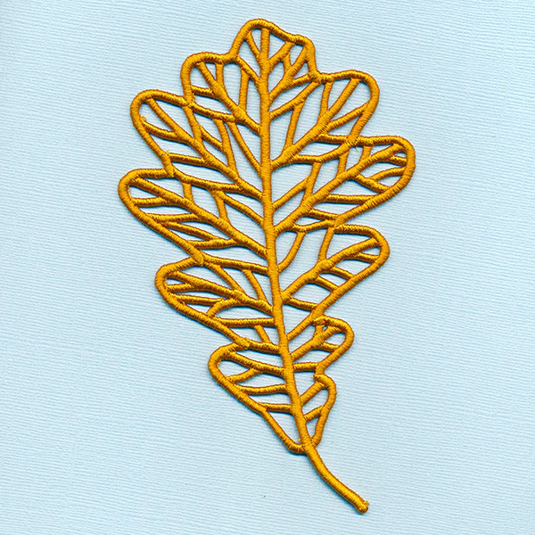 Fancy Autumn Oak Leaf (Lace) - Image 6