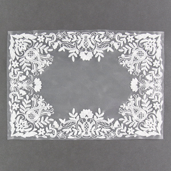 Fancy Florals Doily (Organza) - Image 8