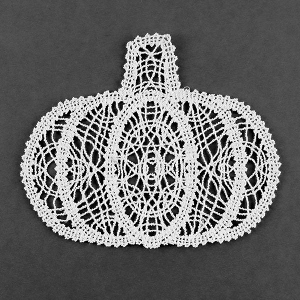 Fancy for Fall Pumpkin (Battenburg Lace) - Image 3