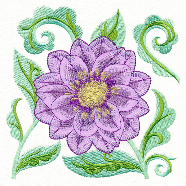 Fancy Hellebore (Heirloom Applique) - Image 3