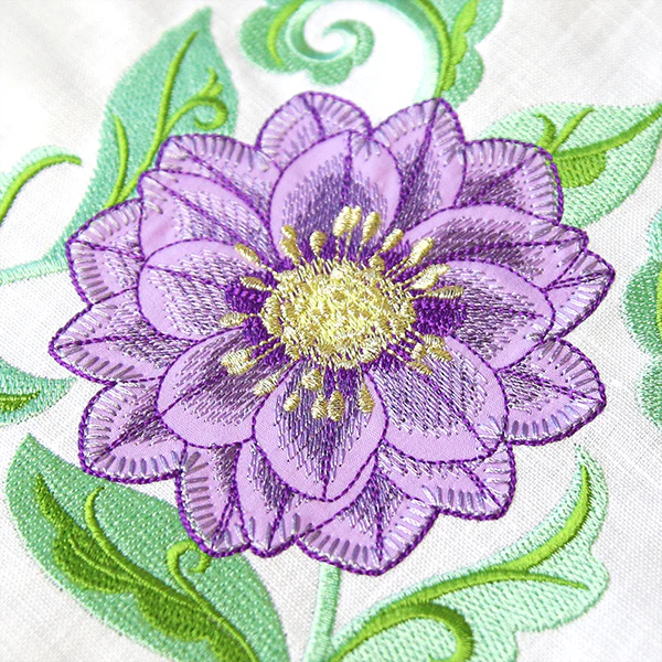 Fancy Hellebore (Heirloom Applique) - Image 4