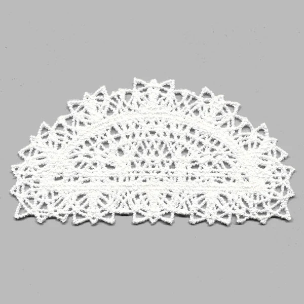 Fancy Lace Decor - Half Circle (Battenburg Lace) - Image 5