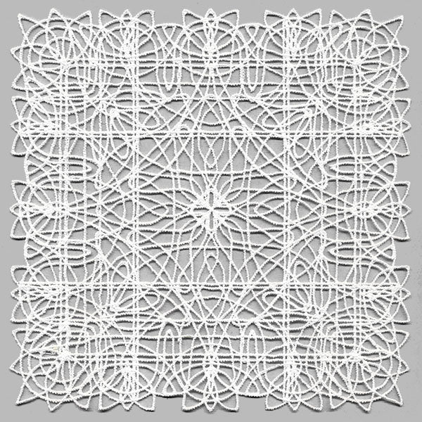 Fancy Lace Decor - Square (Battenburg Lace) - Image 16