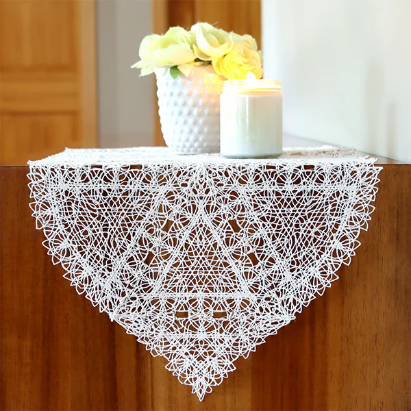 Fancy Lace Decor - Wedge (Battenburg Lace) - Image 12
