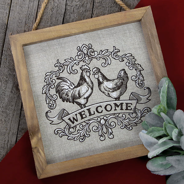 Fancy Welcome Chicken Crest - Image 4