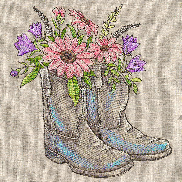 Farm Boots Bouquet - Image 7