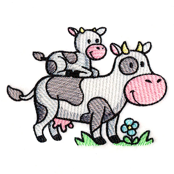 Farm Cuties - Cow - Image 4