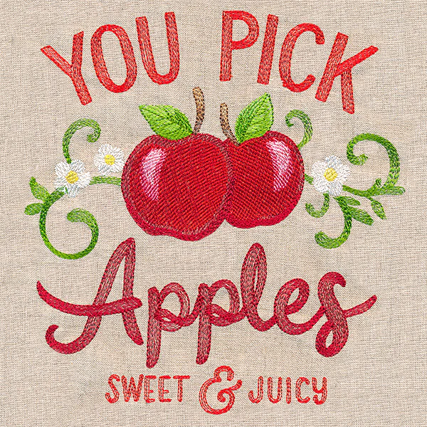Farm Fresh Sign - Apples