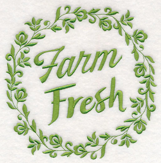 Farm Fresh Simple Wreath - Image 2