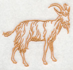 Farm Silhouette Goat 1 - Image 3