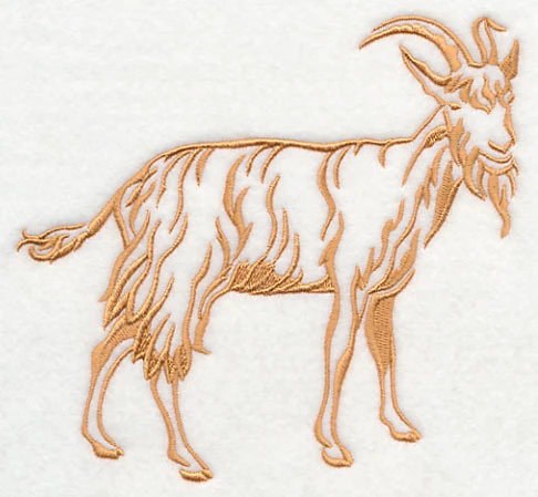 Farm Silhouette Goat 1 - Image 4