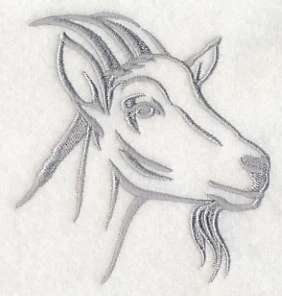 Farm Silhouette Goat 2 - Image 3