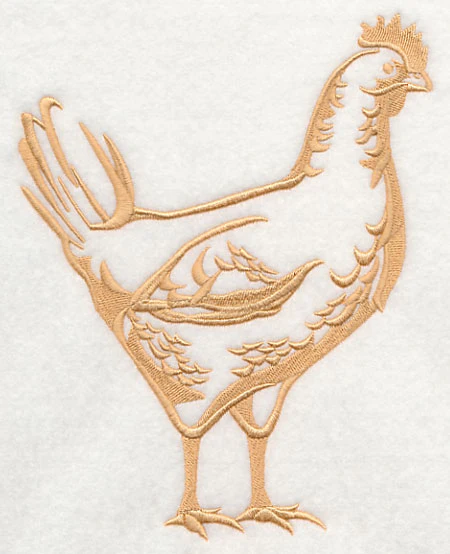 Farm Silhouette Hen - Image 4