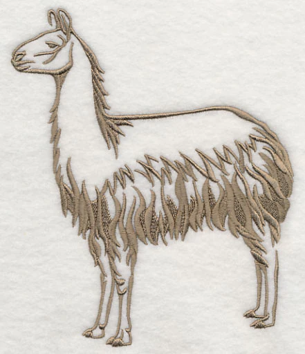 Farm Silhouette Llama - Image 4