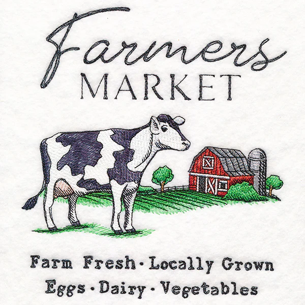 Farmers Market Antique Sign